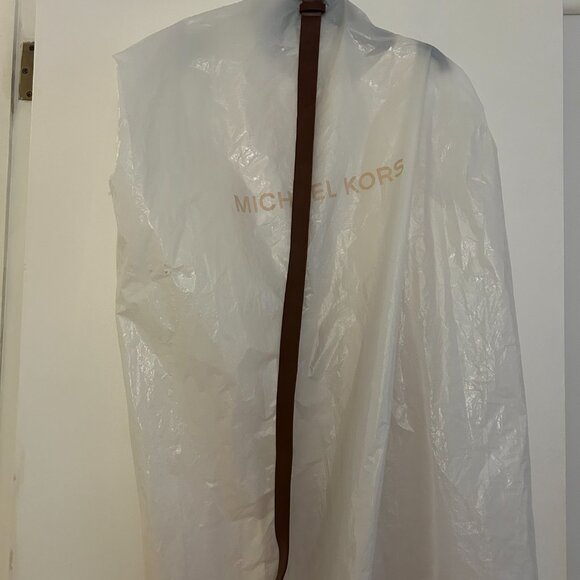 KORS White linen dress with belt - Picture 2 of 5